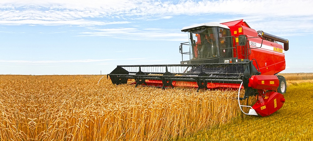 Комбайн за работой