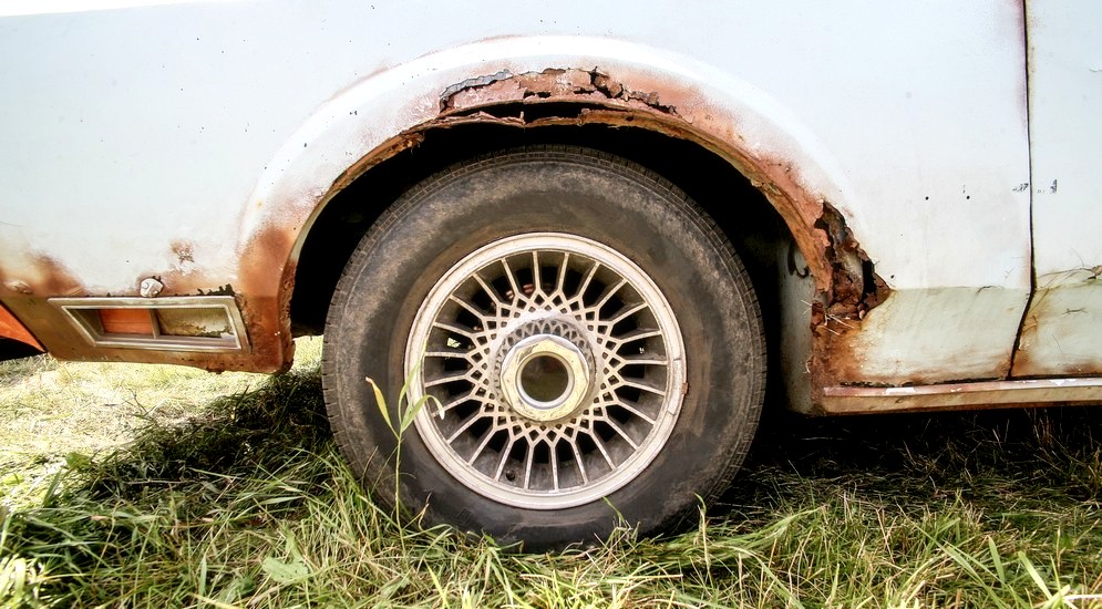 коррозия на грузовом автомобиле