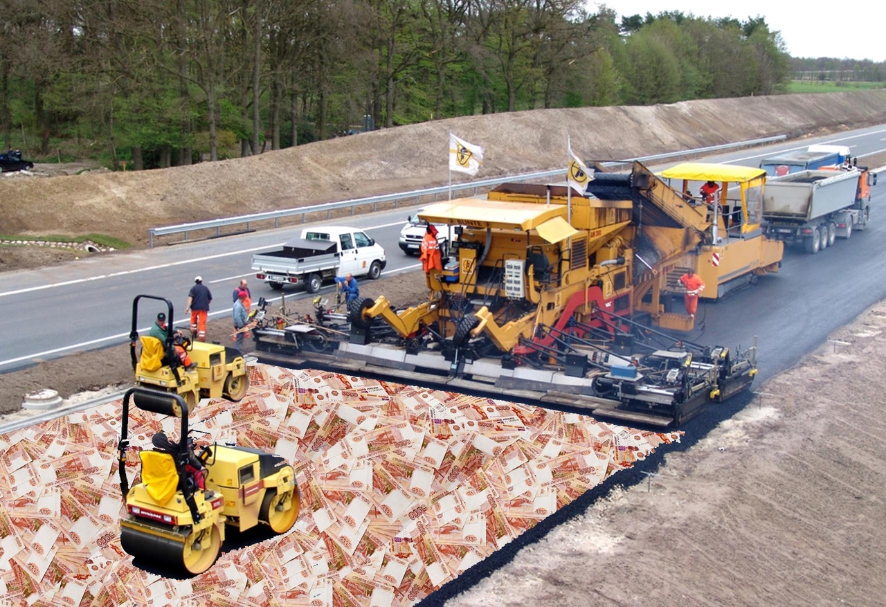 как строят автомобильные дороги