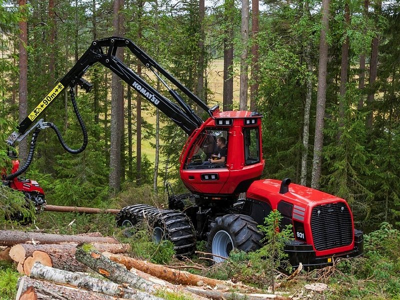 лебёдочное оборудование для харвестеров и форвардов