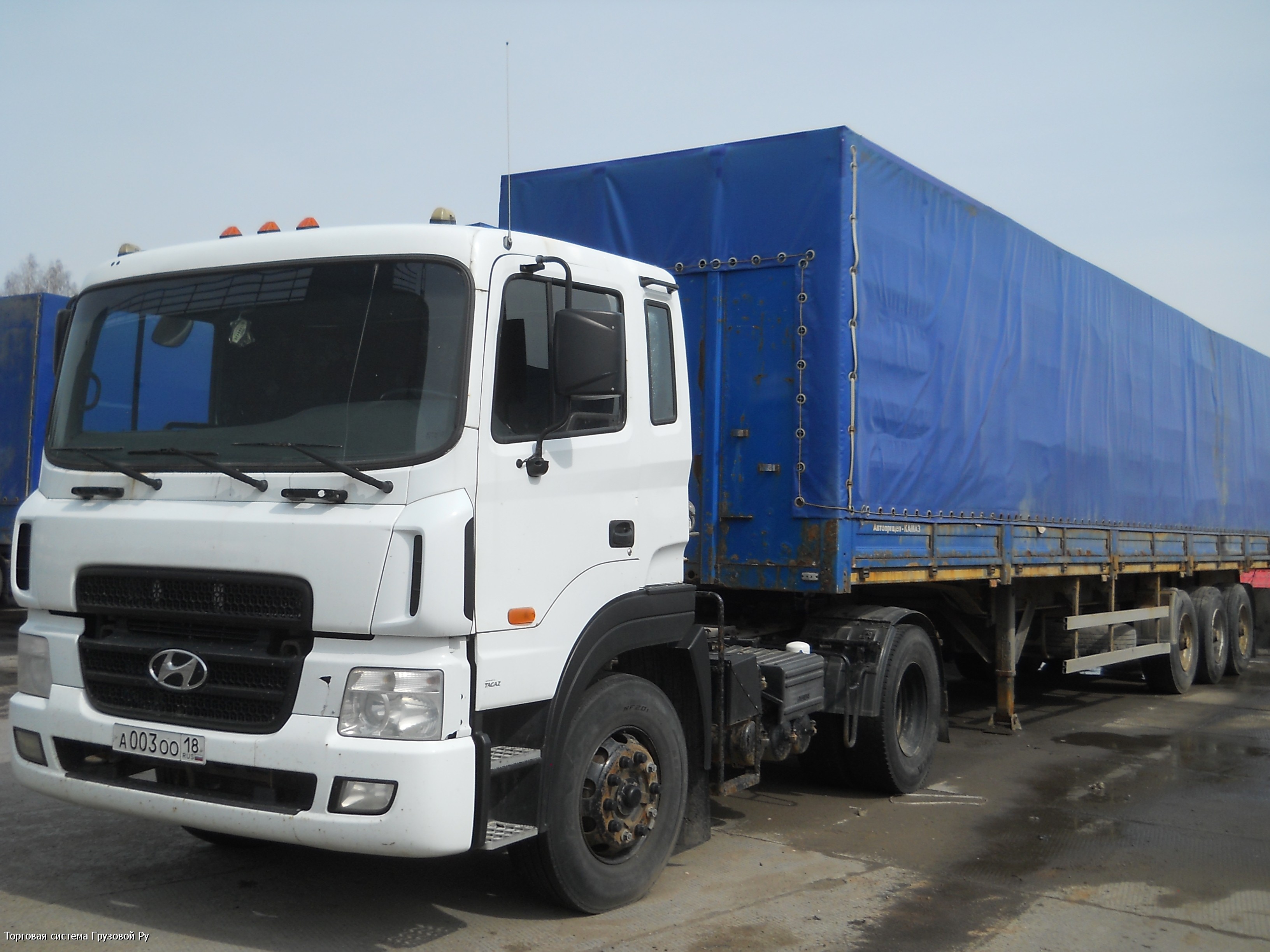 Седельный тягач Hyundai HD 500