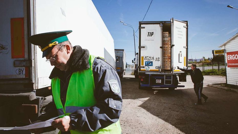 массовые проверки грузов из литвы через белорусскую границу