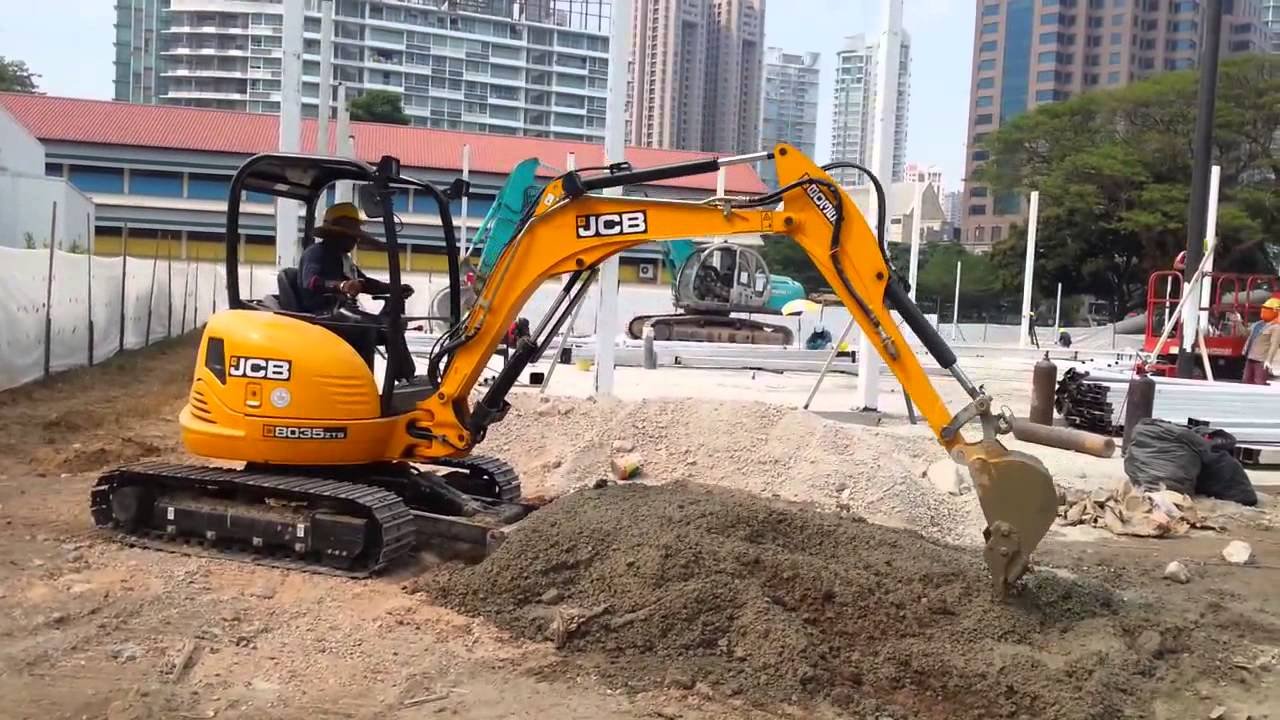 мини экскаваторы