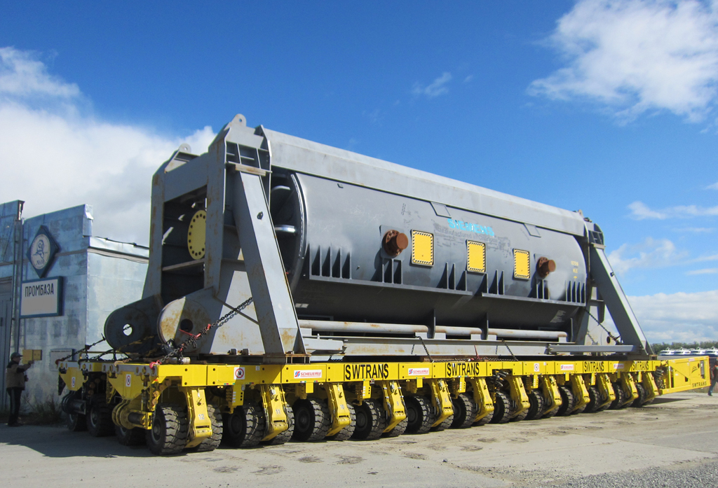 транспорт для перевозки негабаритного груза