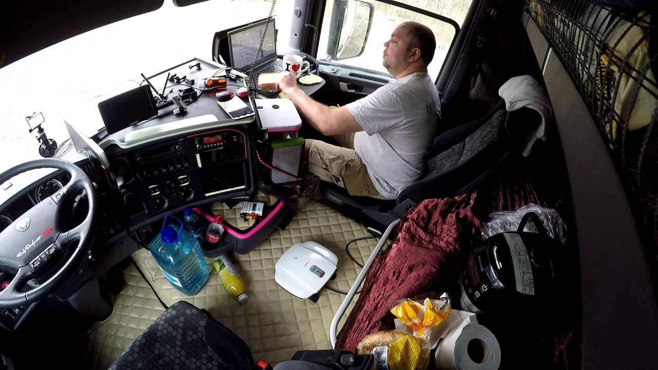 сложности работы дальнобойщиком 