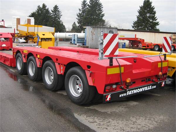 низкорамный прицеп faymonville