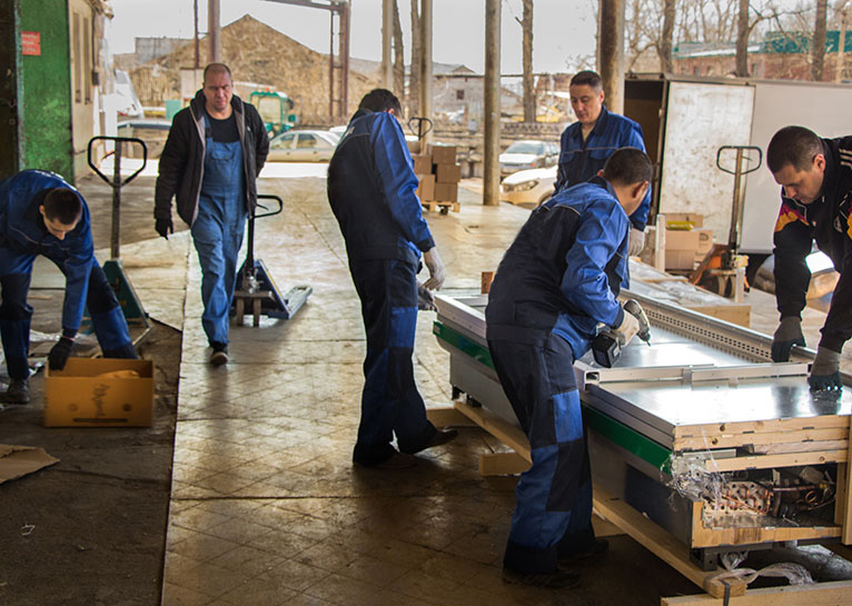 переезд склада