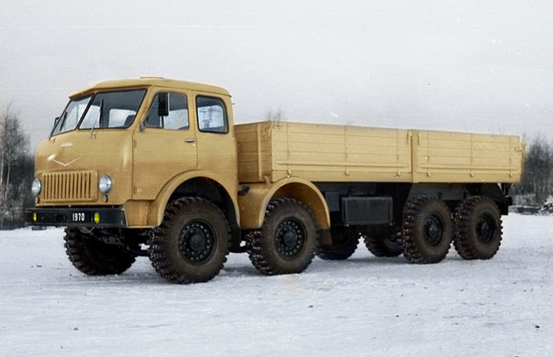 четырехосного грузовика на базе МАЗ-500