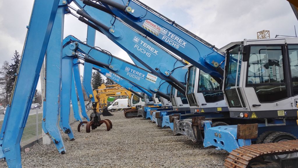 перегружатель Terex Fuchs