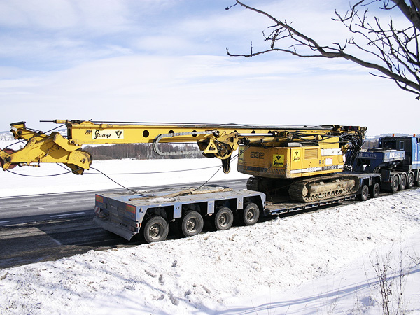 перевозка буровых установок