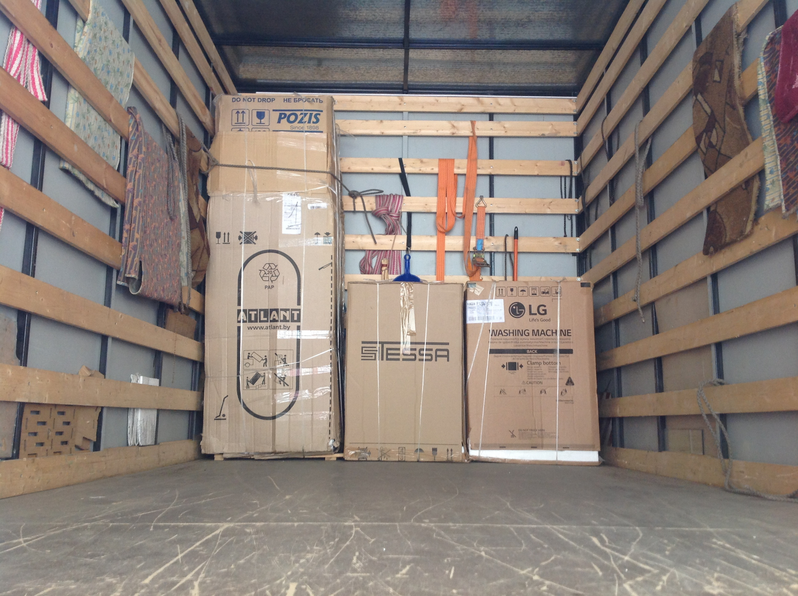 перевезти холодильник