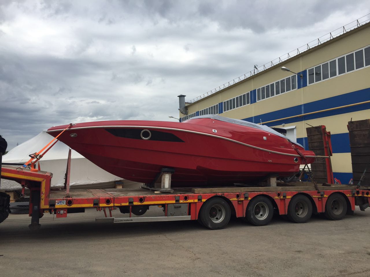 перевозка катеров 