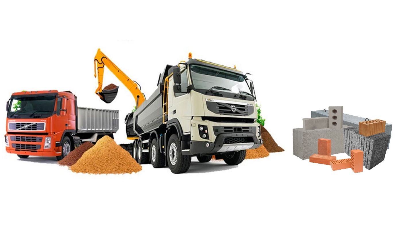 грузоперевозки стройматериалов