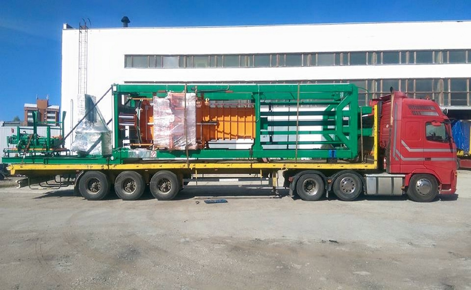 перевозка промышленного оборудования