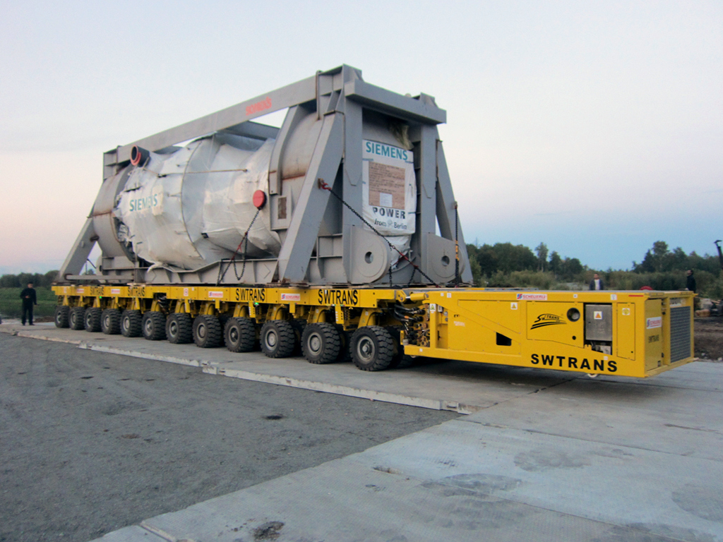 перевозка турбины