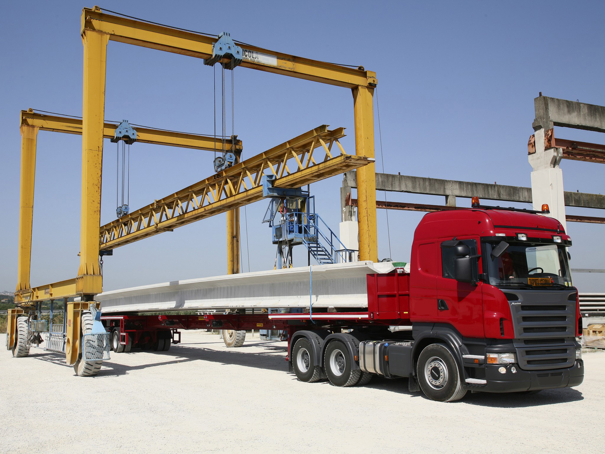 перевозка железобетонных изделий и конструкций