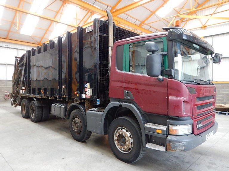 Мусоровоз Скания