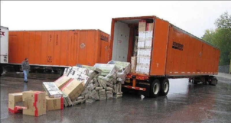 повреждения груза