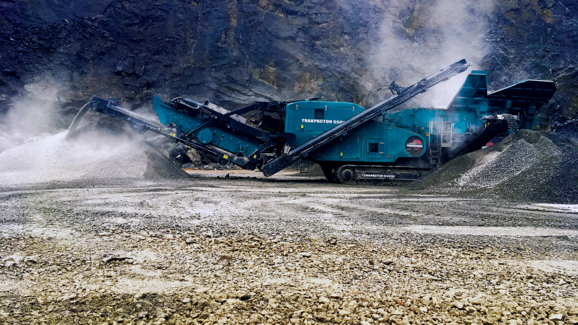 самоходная установка дробильная установка