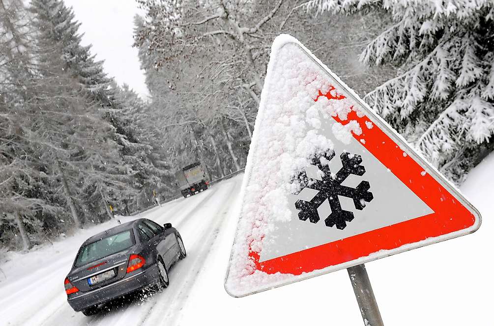 правила зимней езды