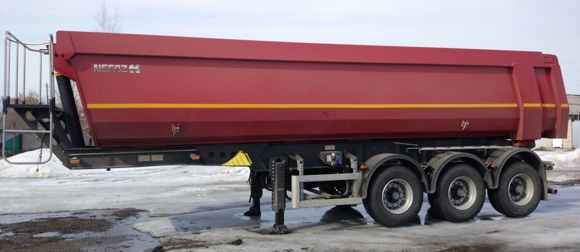 прицепная техника самосвальные установки автобусы нефаз