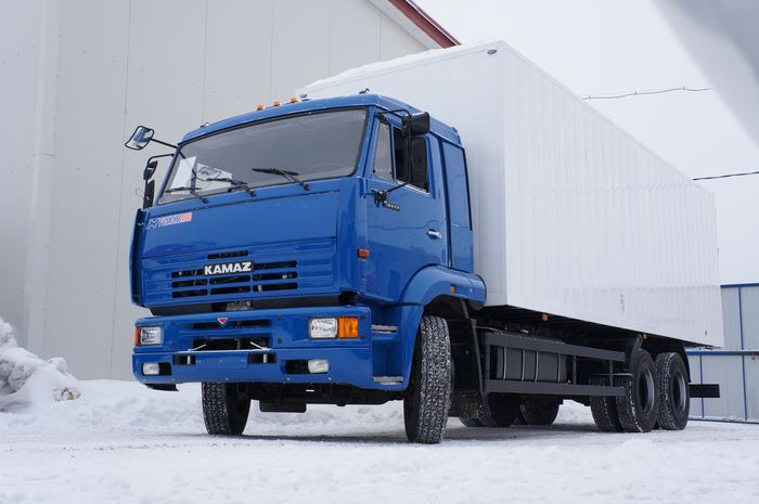 промтоварный фургон камаз