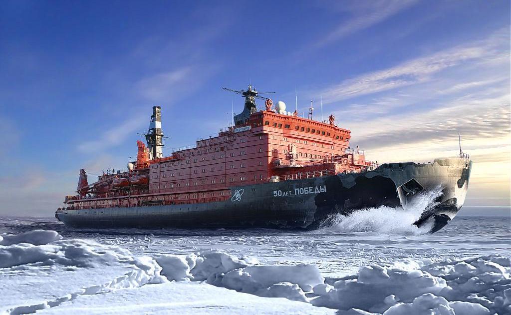 российские ледоколы в Арктике