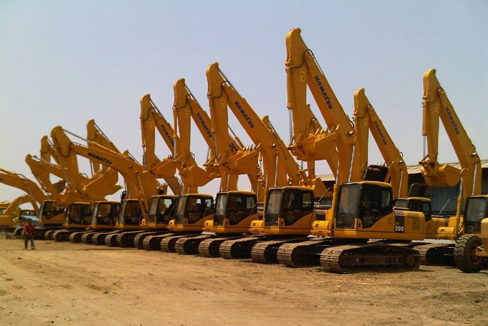 рынок землеройной техники