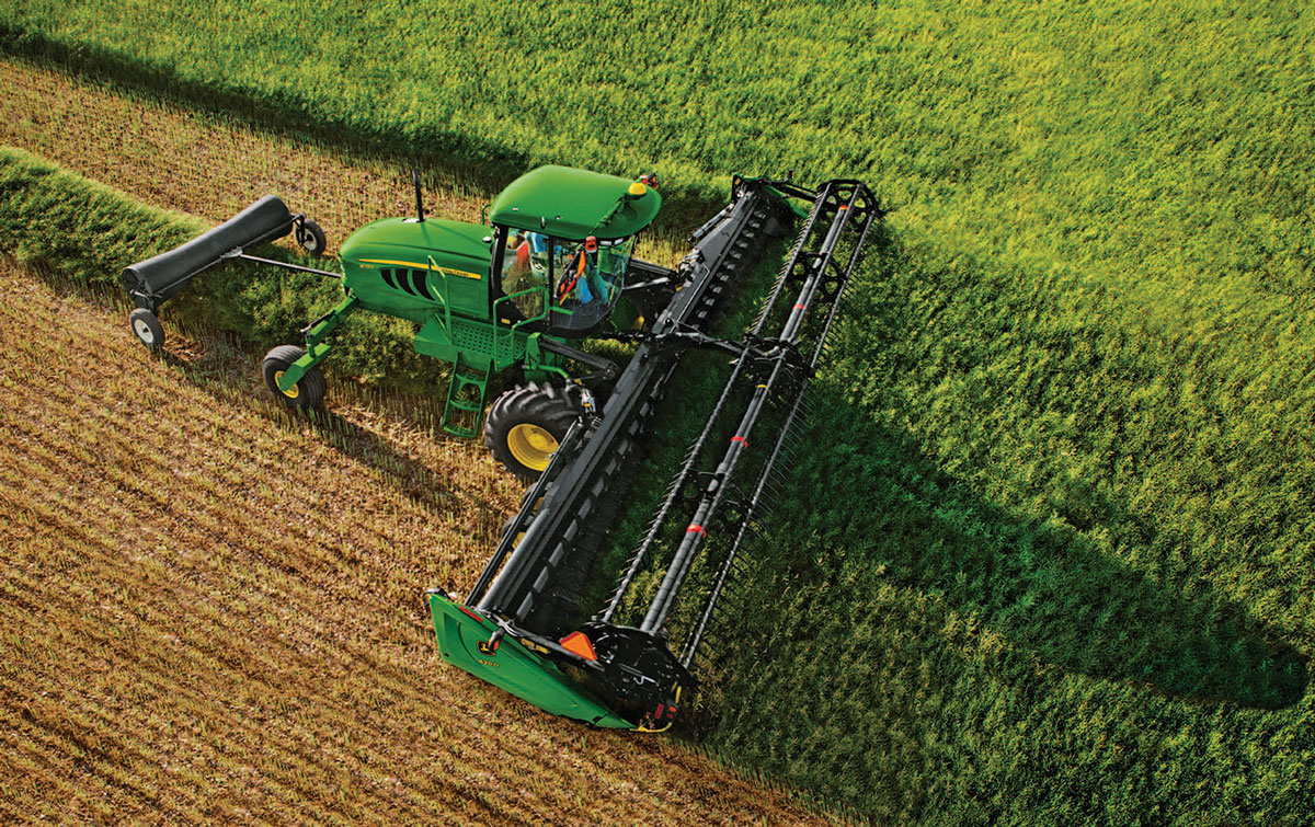 самоходная косилка как сельскохозяйственная спецтехника