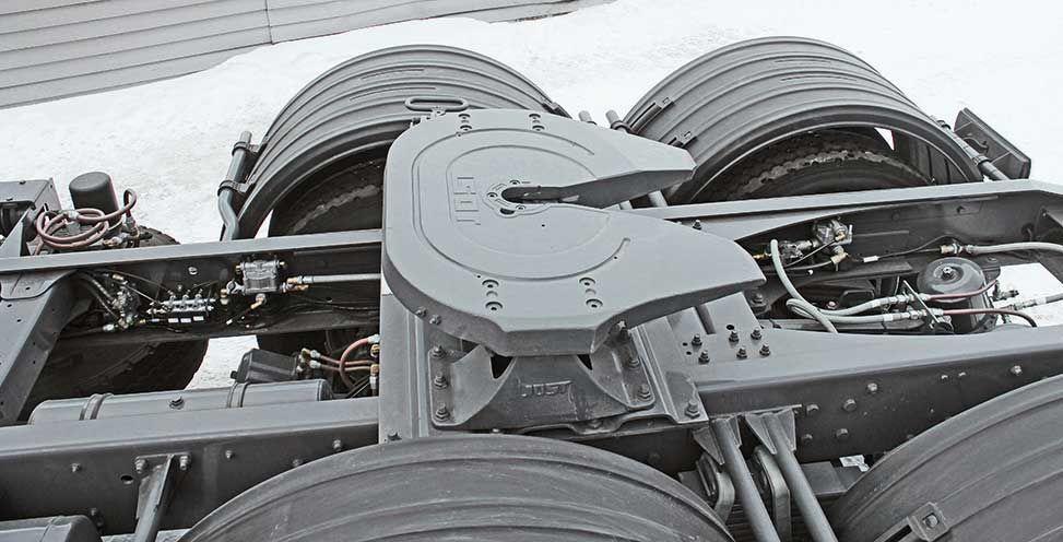 седло на тягач