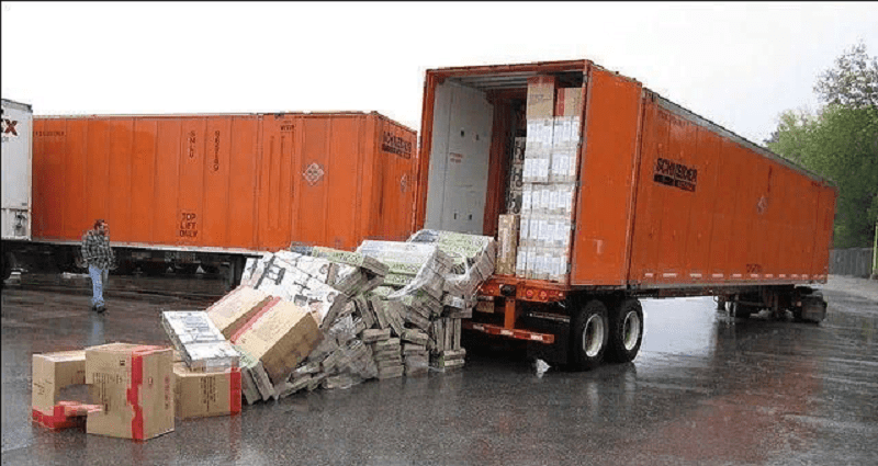 Груз может пострадать