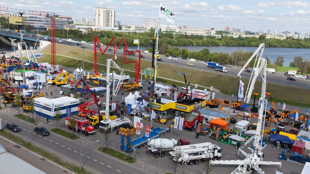 спецтехника и оборудование на выставке BAUMA 2018