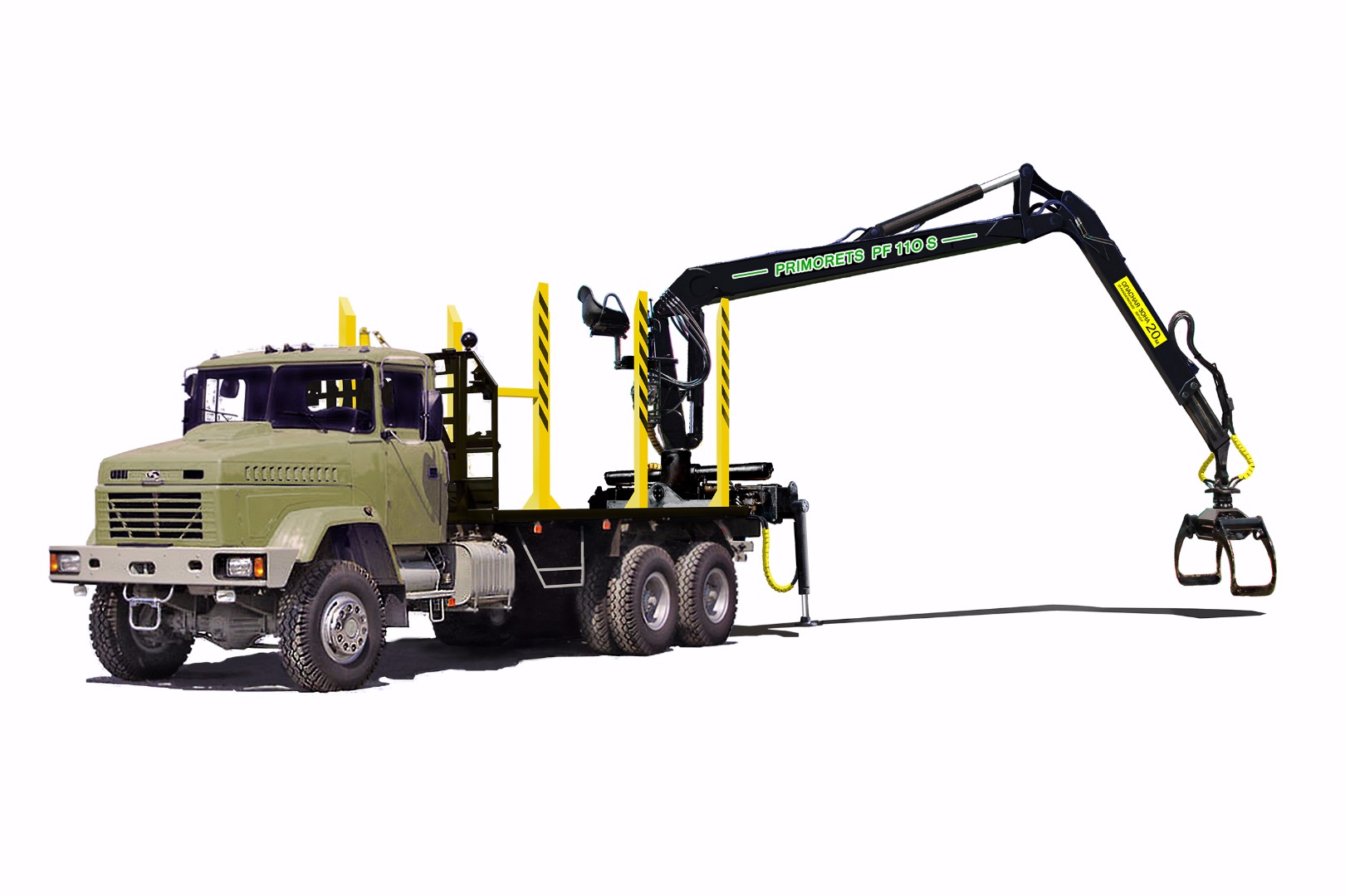 спецтехника лесовоз для вывозки леса