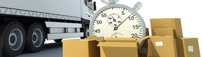 доставка груза во время 