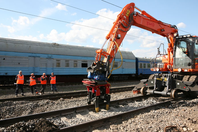 техника для железнодорожного строительства