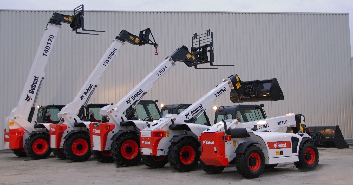 телескопический погрузчик