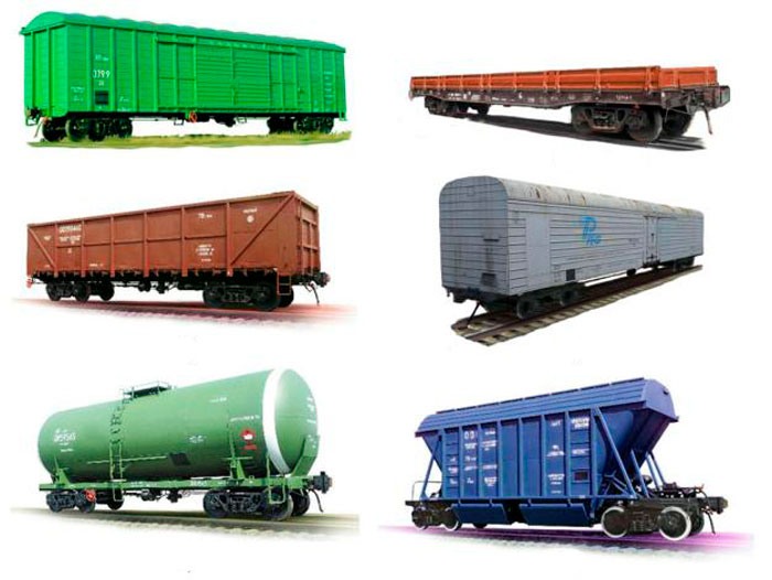 типы виды грузовых вагонов
