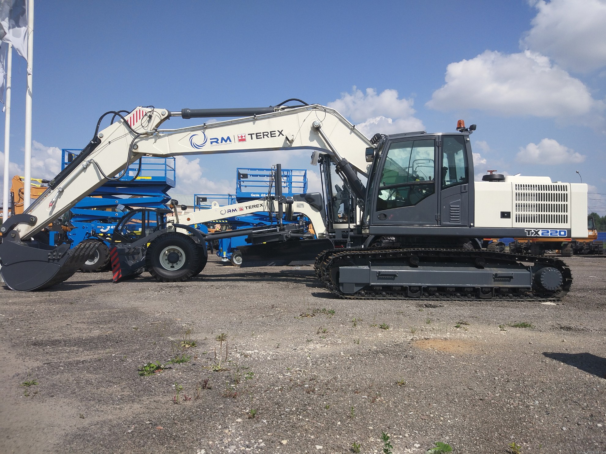 экскаваторы серии TX «РМ-Терекс» обзор особенности 