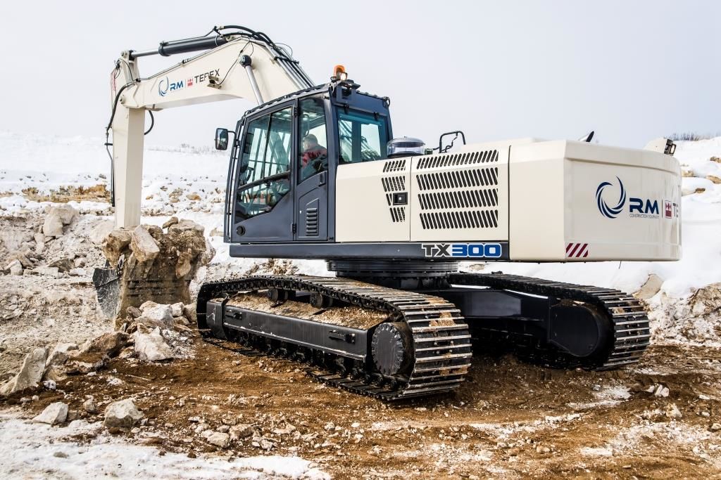 экскаваторы серии TX «РМ-Терекс» обзор особенности 