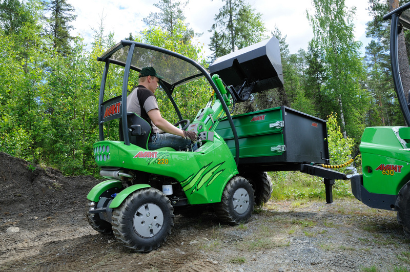 Фронтальный погрузчик