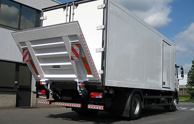 установка гидроборта на автотранспорте