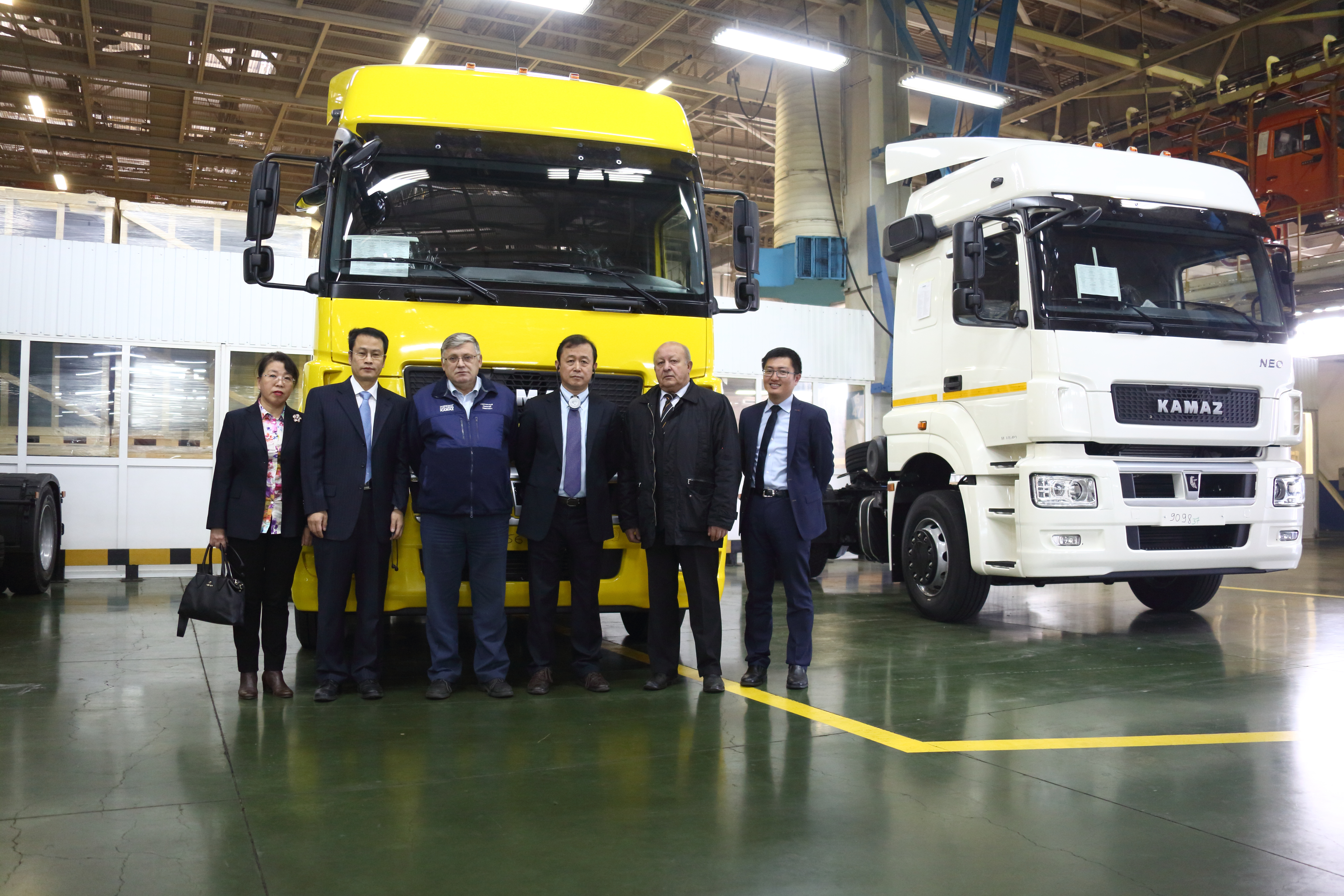 двигатели на грузовиках КАМАЗ