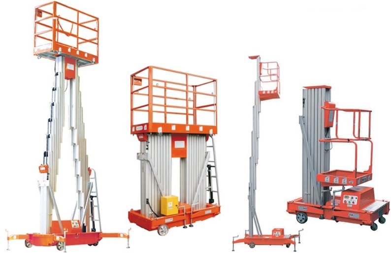 виды мачтовых подъёмников