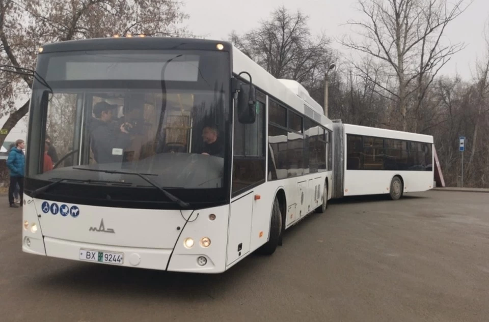 автобус гармошка