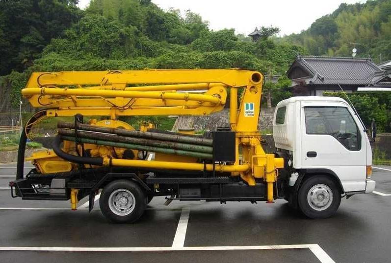 японские автобетононасосы в России