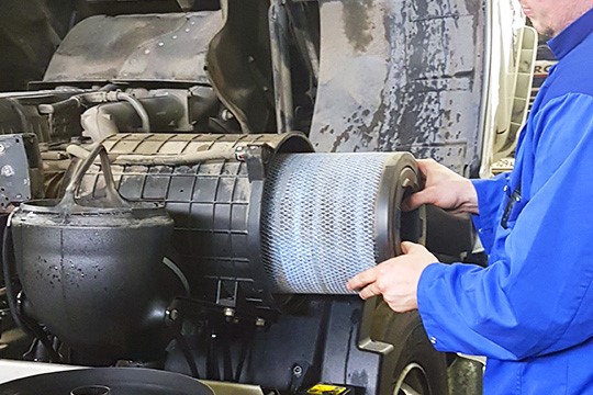 Обслуживание масляного фильтра